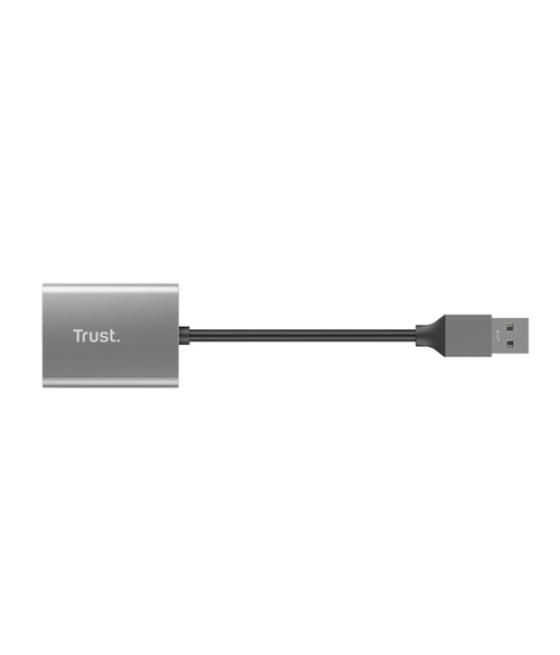 Trust Dalyx lector de tarjeta USB 3.2 Gen 1 (3.1 Gen 1) Aluminio