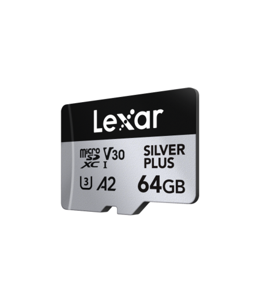 Lexar professional silver plus 64 gb microsdxc uhs-i clase 3