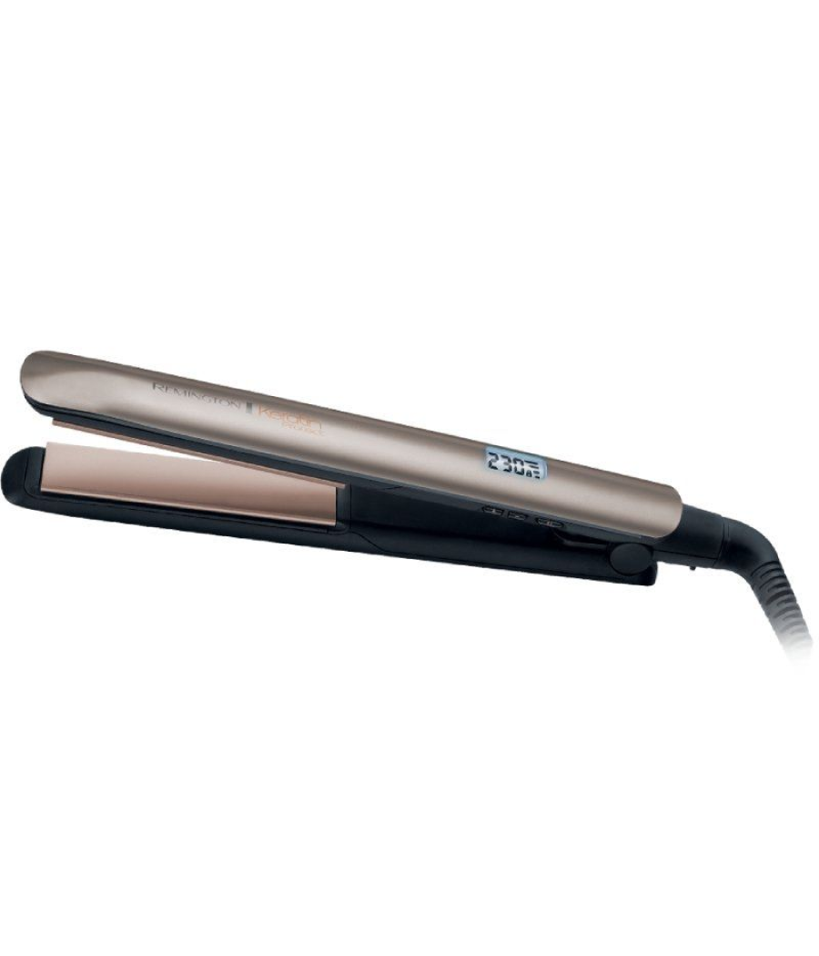 Plancha para el pelo remington keratin protect s8540/ bronce