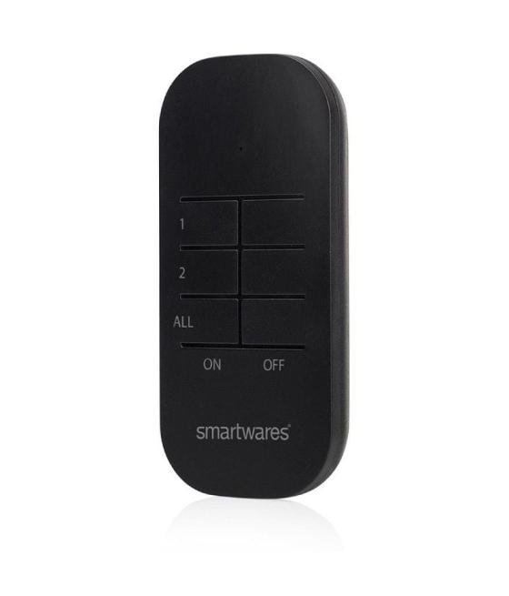 Set de mini enchufes para exterior smartwares sh4-99653/ negros