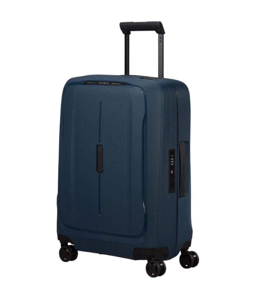 Maleta de cabina samsonite essens spinner 55cm/ 55x40x20cm/ 4 ruedas/ azul medianoche