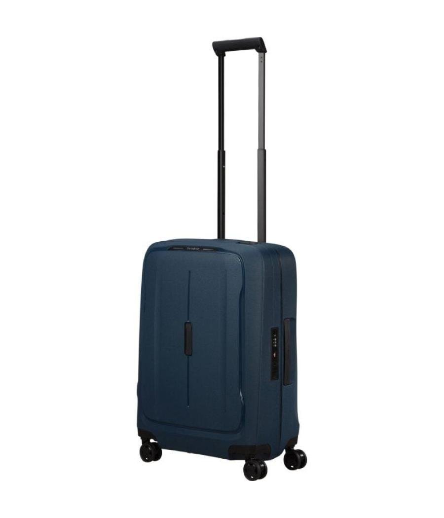 Maleta de cabina samsonite essens spinner 55cm/ 55x40x20cm/ 4 ruedas/ azul medianoche