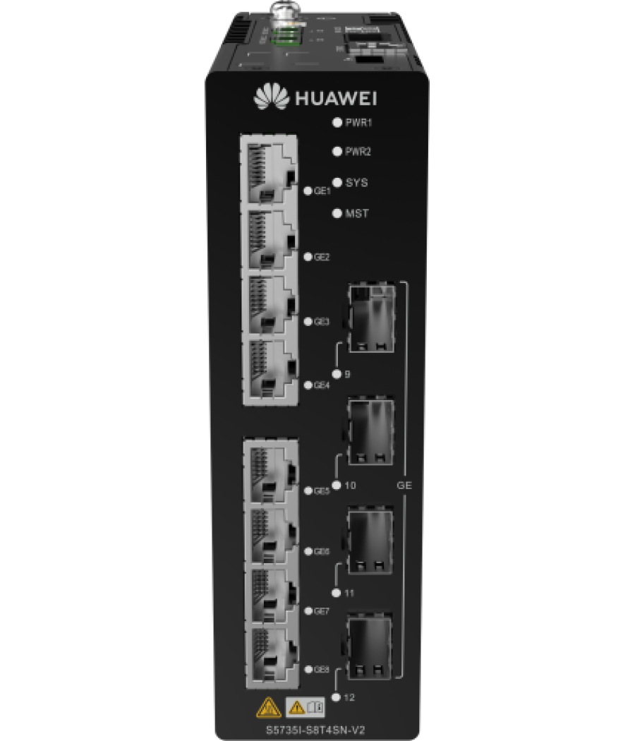 Huawei cloudengine s5735i-s8t4sn-v2 gestionado gigabit ethernet (10/100/1000) negro