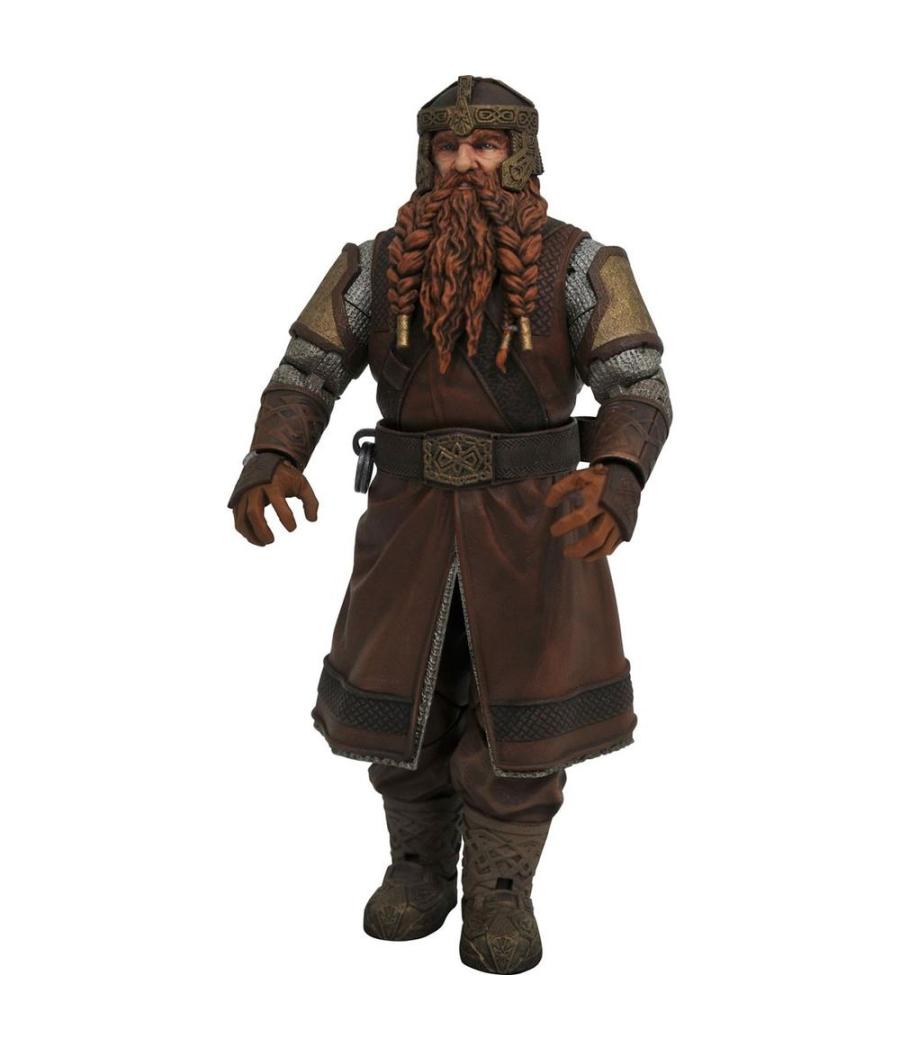 Figura diamond collection el señor de los anillos series 1 re - run gimli 18cm