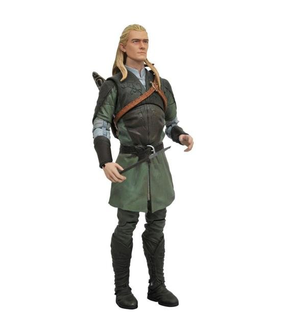 Figura diamond collection el señor de los anillos series 1 re - run legolas 18cm