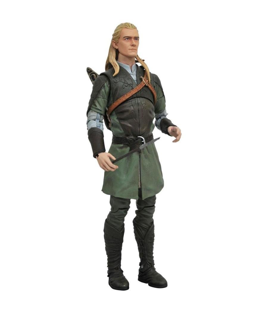 Figura diamond collection el señor de los anillos series 1 re - run legolas 18cm