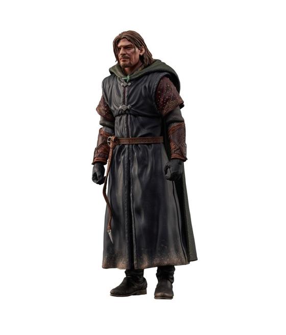 Figura diamond collection el señor de los anillos series 5 re - run boromir 18cm