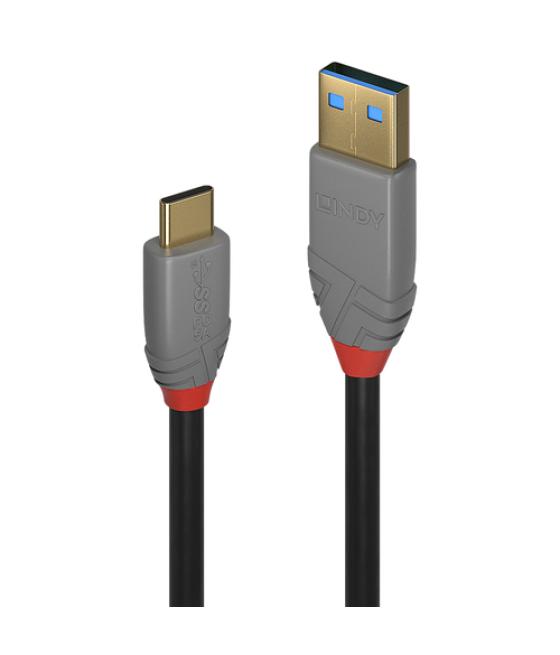 Lindy 36913 cable USB 2 m USB C USB A Negro