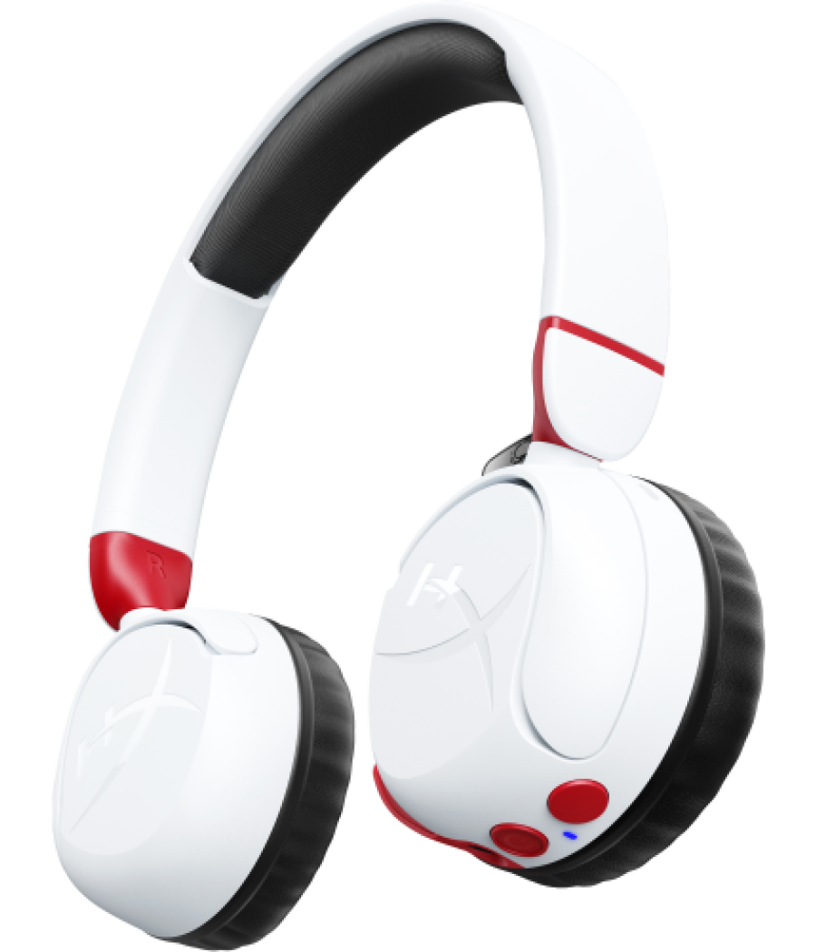 Hyperx cloud mini: auriculares gaming inalámbricos (blanco)