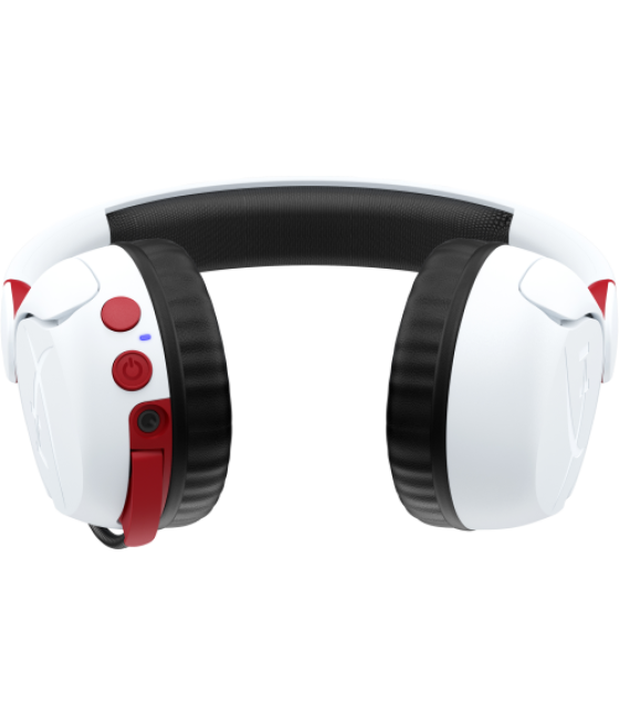 Hyperx cloud mini: auriculares gaming inalámbricos (blanco)