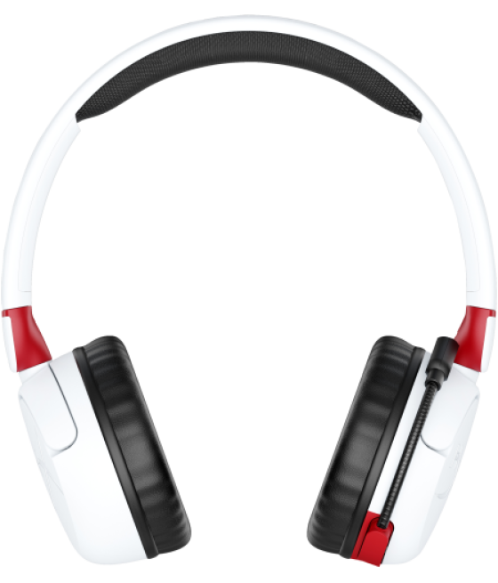 Hyperx cloud mini: auriculares gaming inalámbricos (blanco)