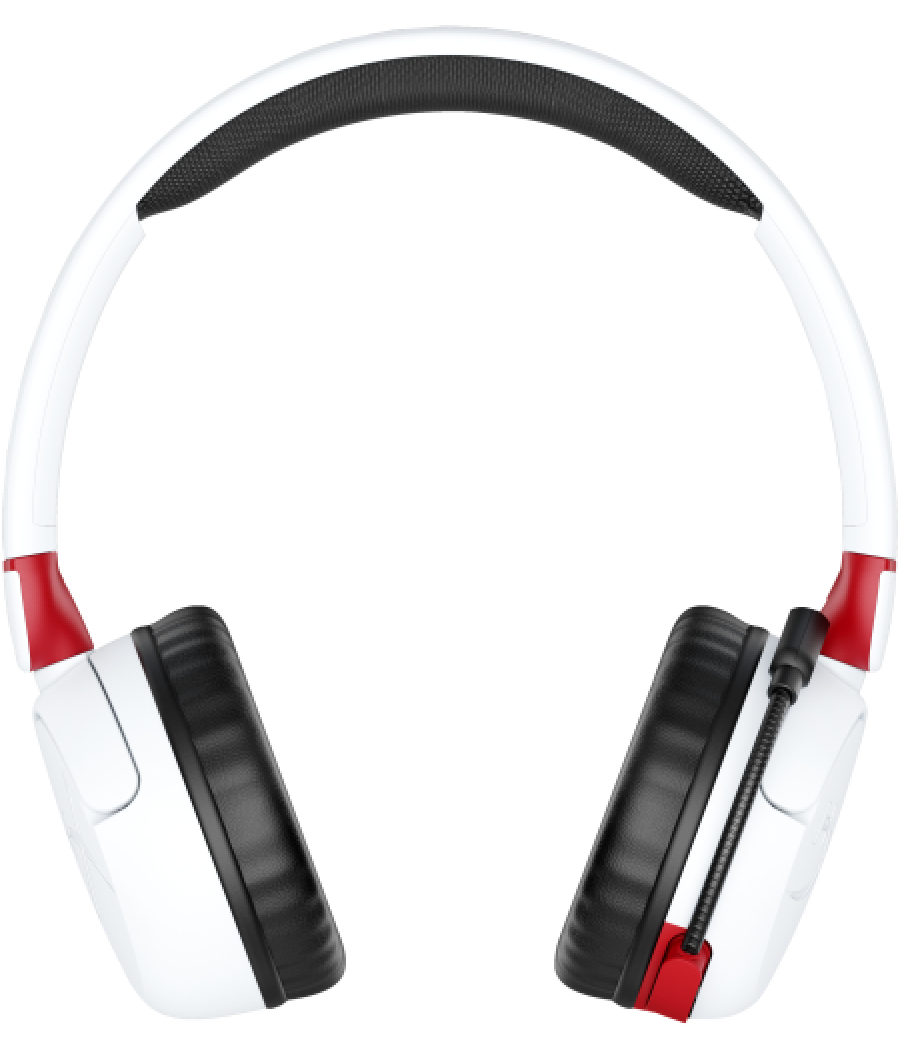 Hyperx cloud mini: auriculares gaming inalámbricos (blanco)