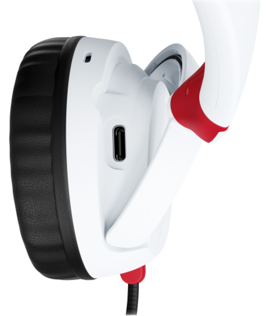 Hyperx cloud mini: auriculares gaming inalámbricos (blanco)