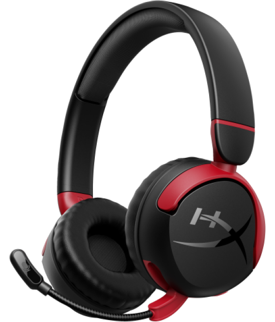 Hyperx cloud mini: auriculares gaming inalámbricos (negro)