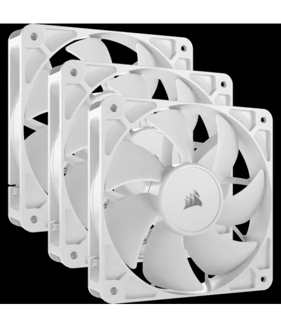 Corsair rs120 carcasa del ordenador ventilador 12 cm blanco 3 pieza(s)