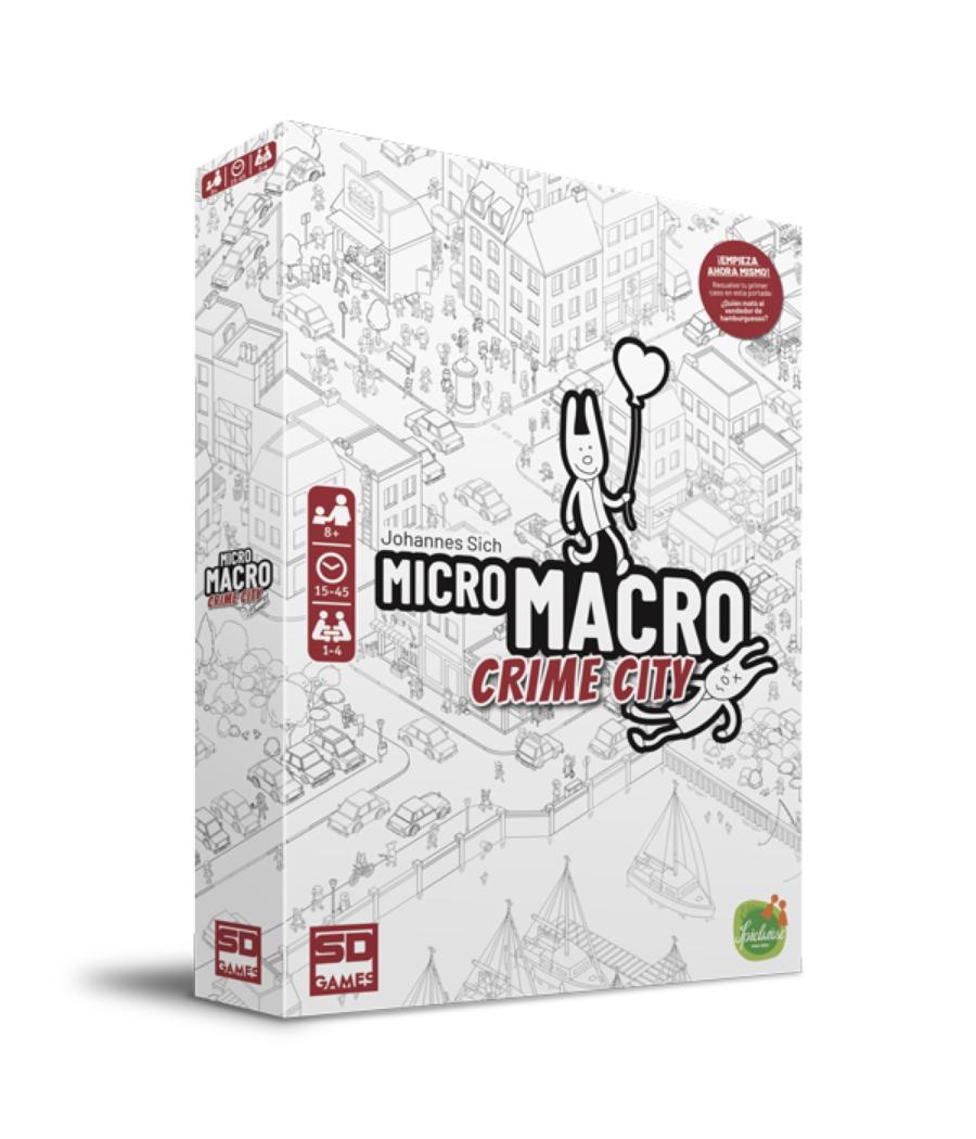 Juego de mesa micro macro (ganador spiel des jahres 2021) pegi 10