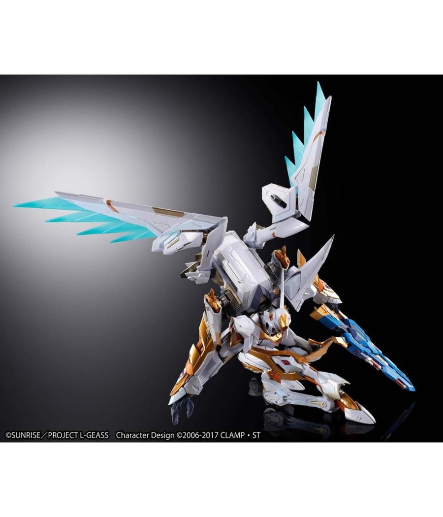 Figura tamashii nations code geass lelouch of the rebellion r2 metal build dragon scale lancelot albion 18cm