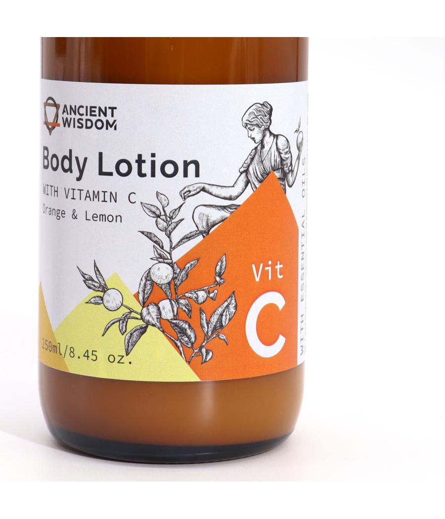 Locion Corporal con Vitamina C - Naranja y Limon