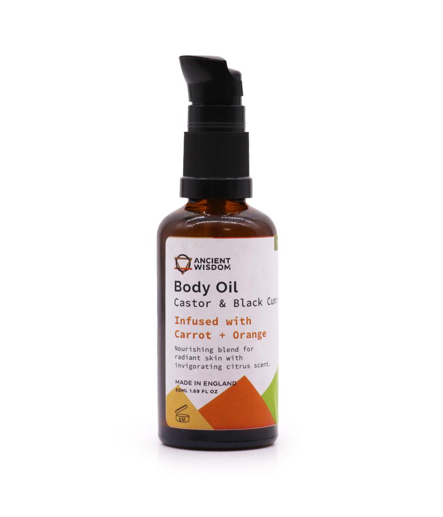 Aceite Corporal Organico 50 ml - Zanahoria y Naranja