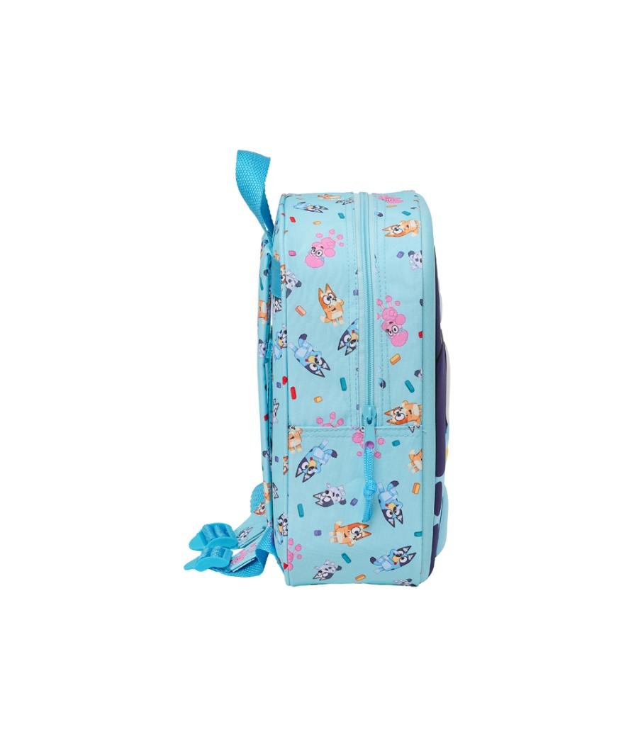 Mochila safta guarderia 3d bluey 270x220x100 mm