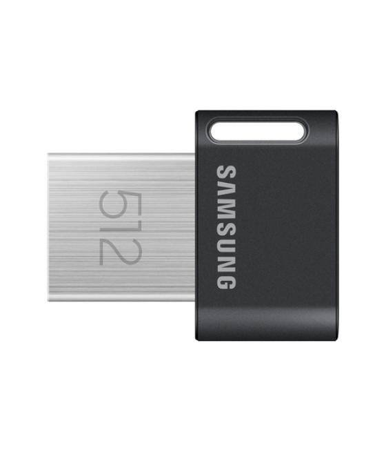 Samsung MUF-512AB unidad flash USB 512 GB USB tipo A 3.2 Gen 1 (3.1 Gen 1) Negro, Acero inoxidable