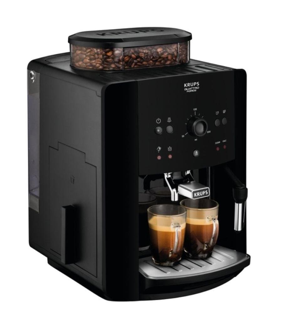 Cafetera expreso krups arabica/ 1450w/ 15 bares/ negra