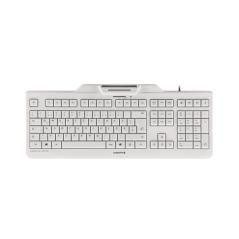 Cherry Teclado+Lector Chip Integrado (DNIe) Blanco - Imagen 1