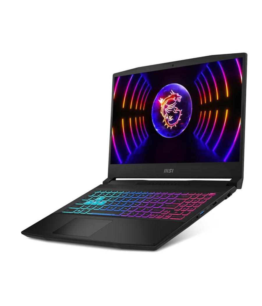 Msi portatil. katana 15 b13vfk-1853xes.15.6" fhd (1920*1080), 144hz 45%ntsc ips-level.rtx 4060, gddr6 8gb.ddr5 8gb*2.1tb nvme pc