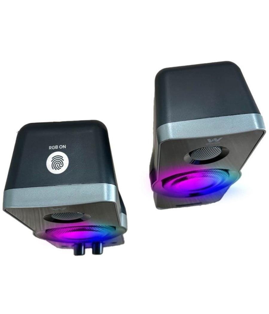 Altavoces woxter big bass 95 rgb/ 20w/ 2.0