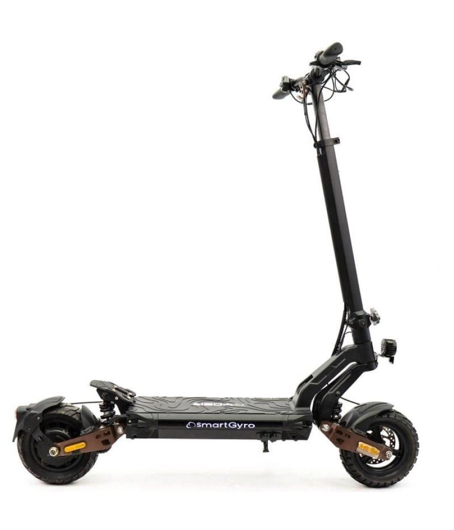 Patinete eléctrico smartgyro ryder certificado/ motor 1000w/ ruedas 10'/ 25km/h/ autonomía 75km