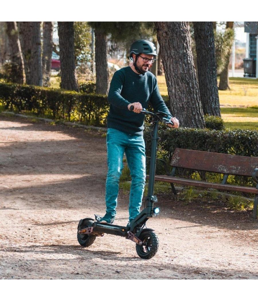 Patinete eléctrico smartgyro ryder certificado/ motor 1000w/ ruedas 10'/ 25km/h/ autonomía 75km