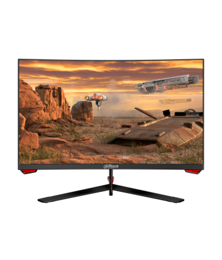 Monitor dahua gaming 27", curvo, 165hz, 2hdmi, display ports, 1ms