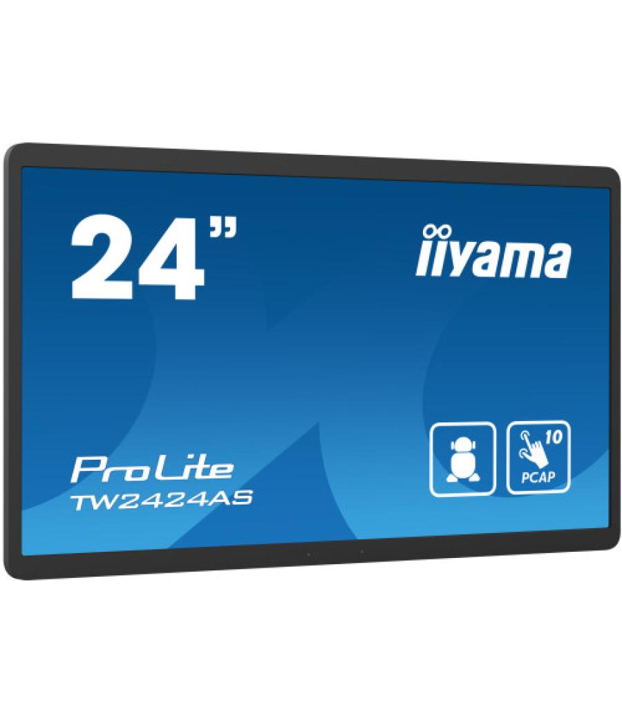 Iiyama tw2424as-b1 pantalla de señalización pantalla plana para señalización digital 60,5 cm (23.8") wifi 250 cd / m² 4k ultra h