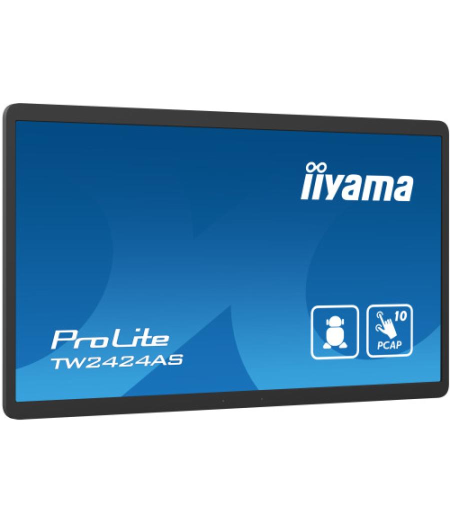 Iiyama tw2424as-b1 pantalla de señalización pantalla plana para señalización digital 60,5 cm (23.8") wifi 250 cd / m² 4k ultra h