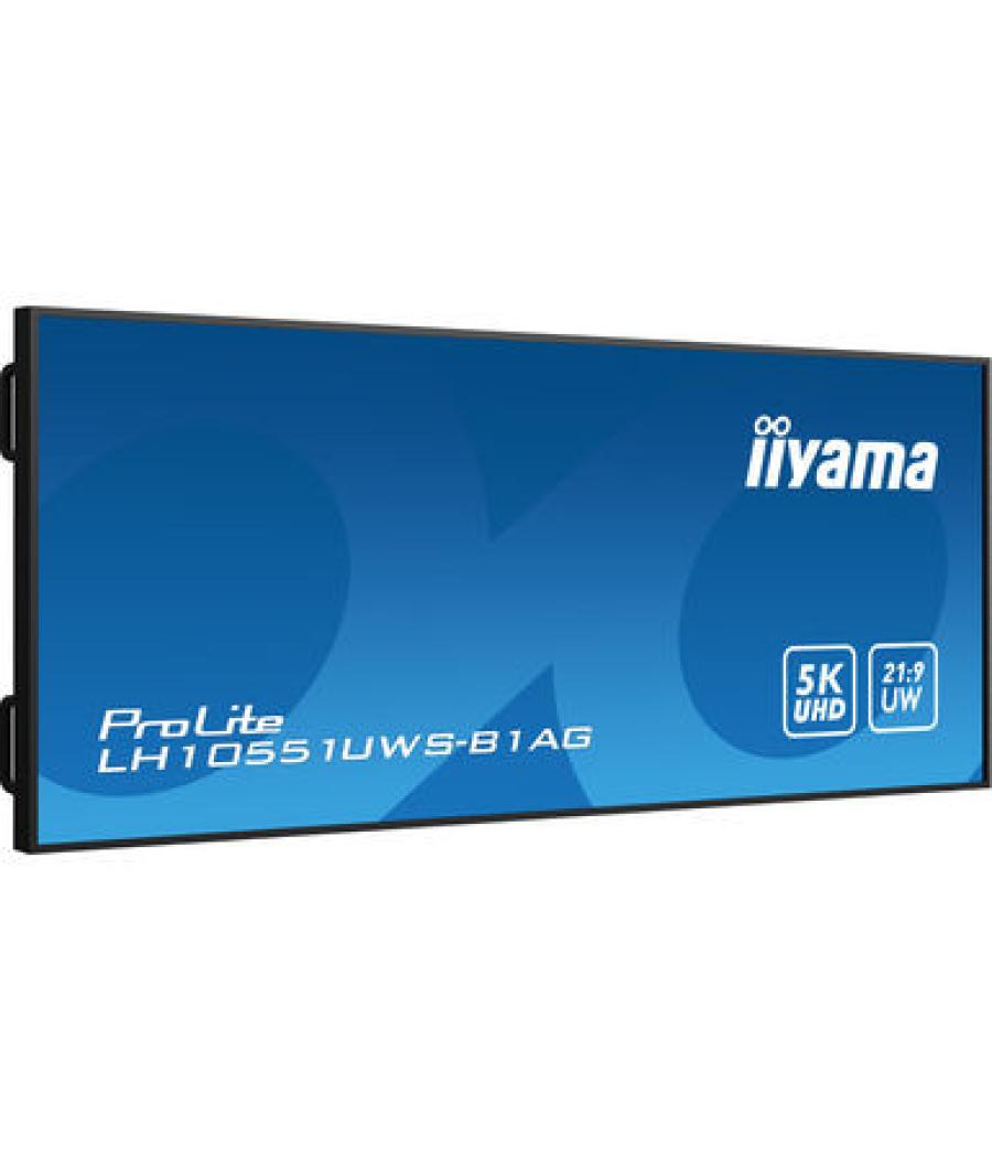 Iiyama lh10551uws-b1ag pantalla de señalización pantalla plana para señalización digital 2,66 m (104.7") led 500 cd / m² ultrawi