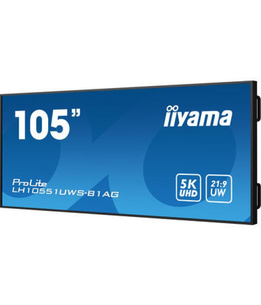 Iiyama lh10551uws-b1ag pantalla de señalización pantalla plana para señalización digital 2,66 m (104.7") led 500 cd / m² ultrawi