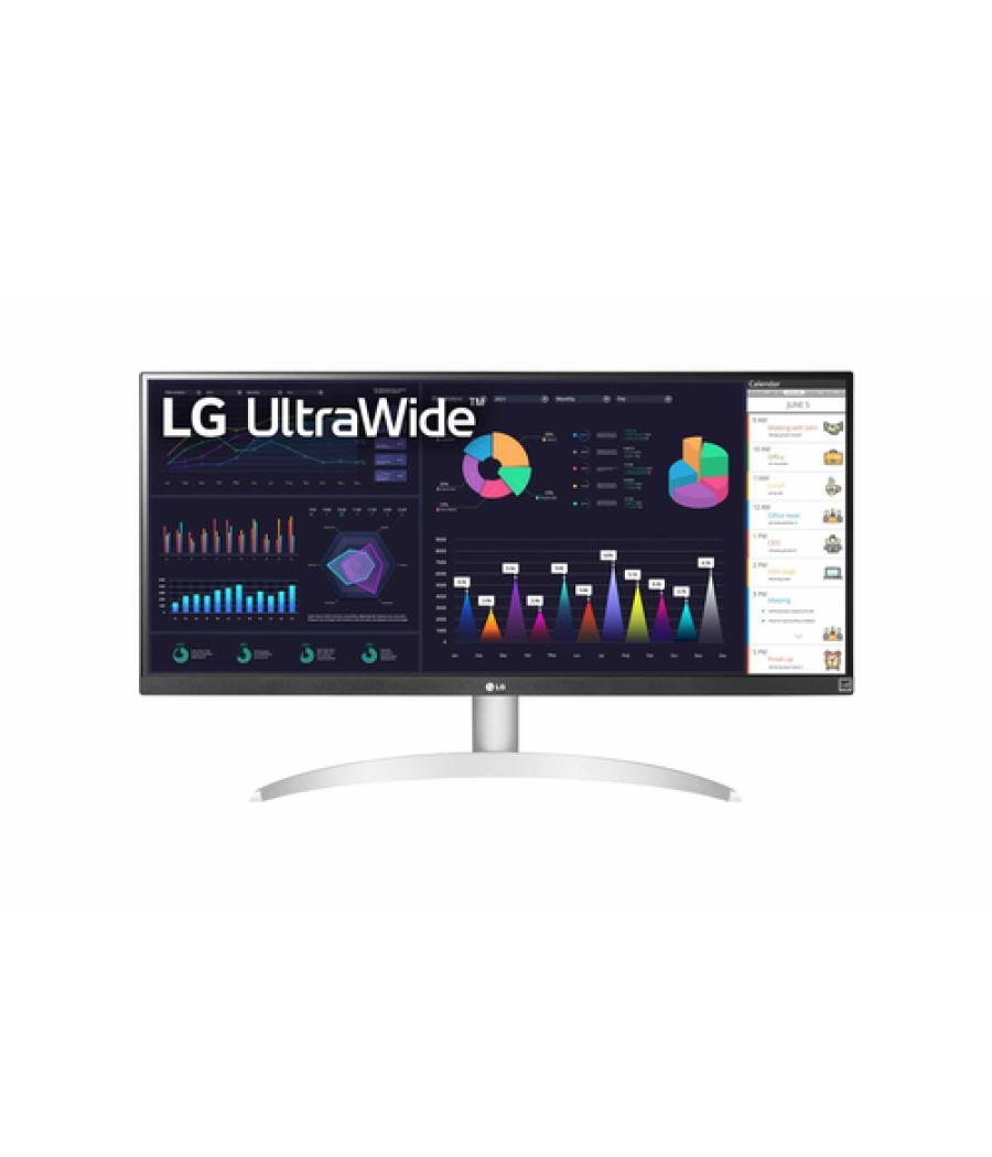 LG 29WQ600-W pantalla para PC 73,7 cm (29") 2560 x 1080 Pixeles Full HD LCD Blanco