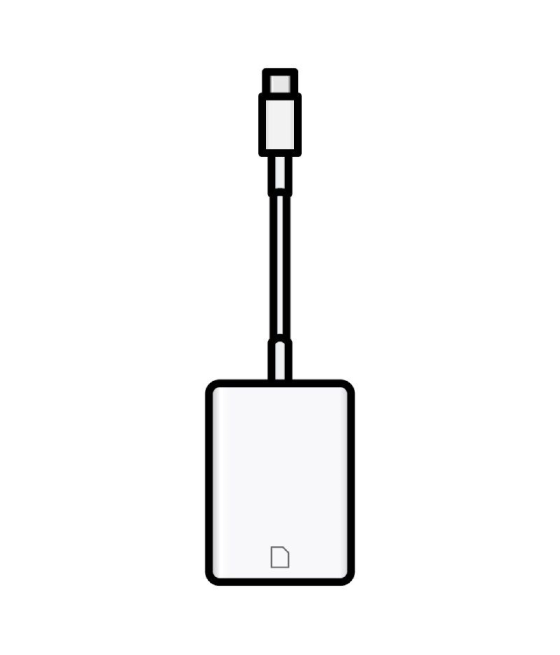 Apple adaptador usb-c a tarjeta sd v2 mw653zm/a