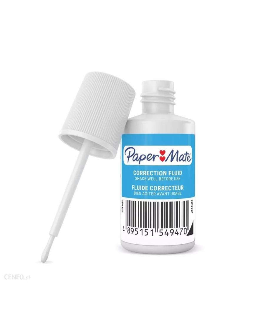 Paper mate corrector líquido bote 20ml