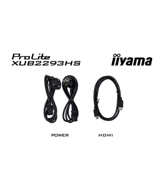 Iiyama prolite xub2293hs-b6 pantalla para pc 54,6 cm (21.5") 1920 x 1080 pixeles full hd led negro