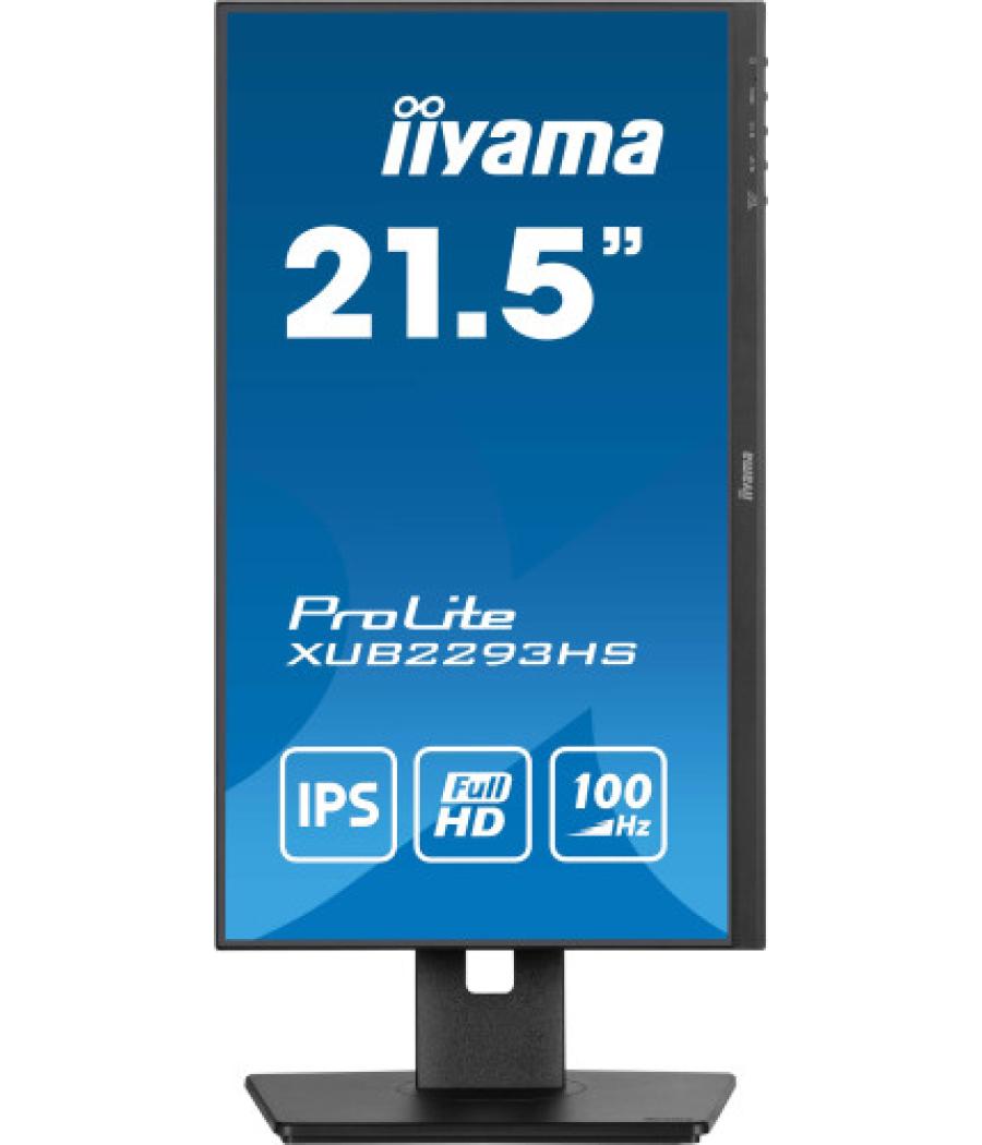 Iiyama prolite xub2293hs-b6 pantalla para pc 54,6 cm (21.5") 1920 x 1080 pixeles full hd led negro