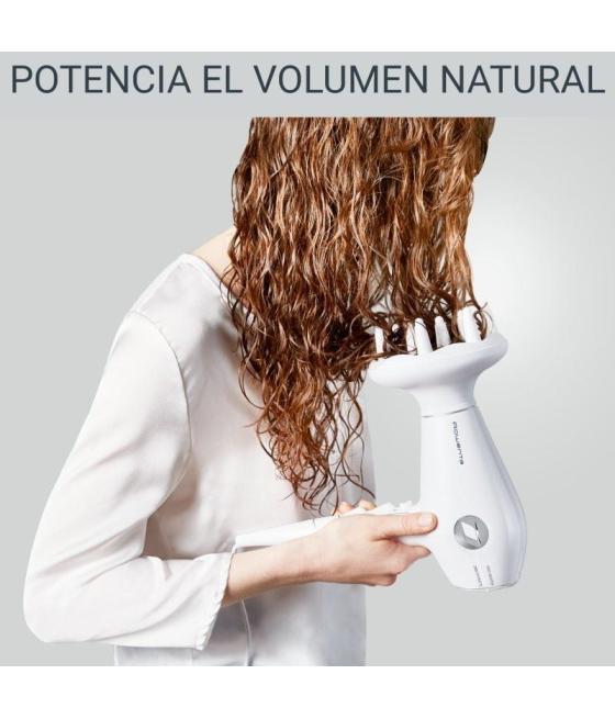 Secador rowenta volumizer/ 2400w/ iónico/ blanco