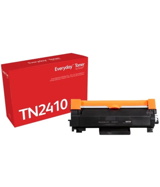 Tóner compatible xerox 006r04791 compatible con brother tn2410/ 1200 páginas/ negro