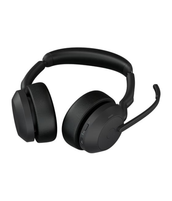 Jabra Evolve2 55 Auriculares Inalámbrico Diadema Oficina/Centro de llamadas Bluetooth Base de carga Negro