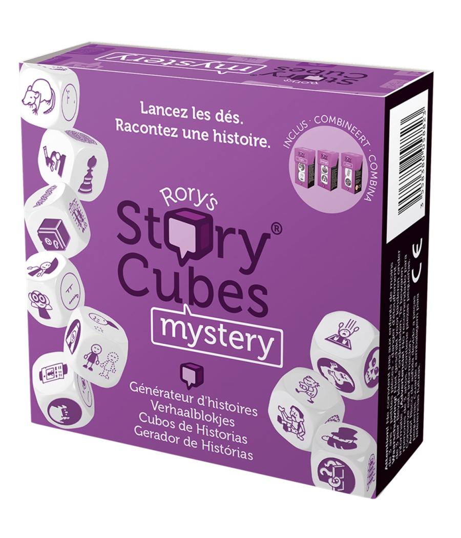 Juego de mesa asmodee story cubes mystery pegi 8