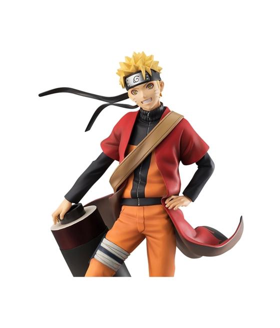 Figura megahouse naruto shippuden g.e.m. naruto uzumaki sage mode