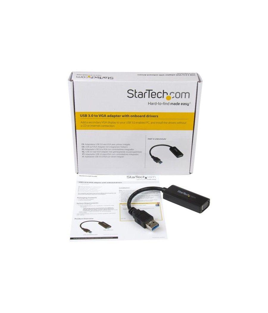 StarTech.com Adaptador Gráfico Conversor USB 3.0 a VGA con Controladores Incorporados - Cable Convertidor - 1920x1200 - Imagen 6