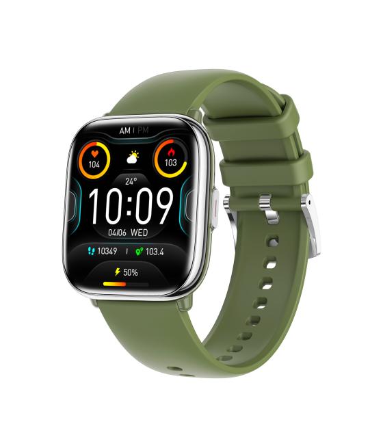 Reloj smartwatch myphone pastel silver green