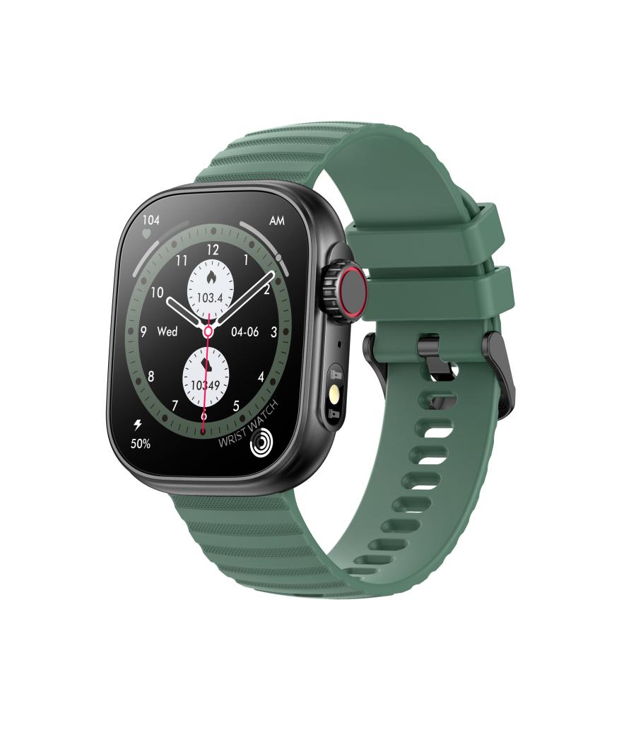 Reloj smartwatch myphone tool black green