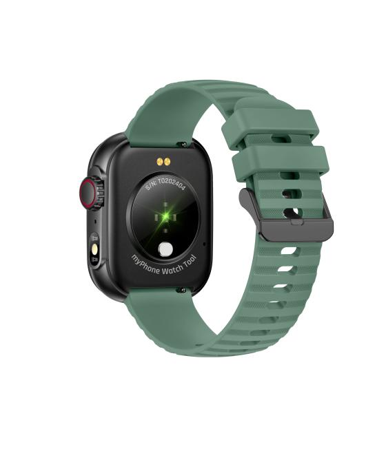 Reloj smartwatch myphone tool black green